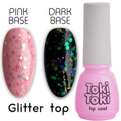 Топ без липкого слоя Toki-Toki Glitter Top