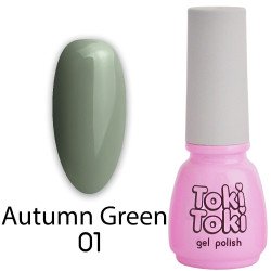 Гель-лак Toki-Toki Autumn Green AG01