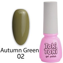 Гель-лак Toki-Toki Autumn Green AG02