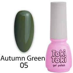 Гель-лак Toki-Toki Autumn Green AG05