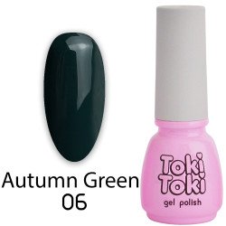 Гель-лак Toki-Toki Autumn Green AG06