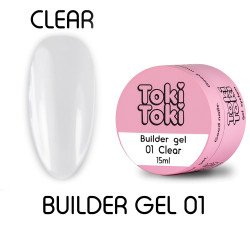 Builder Gel Toki-Toki №01 Clear 15 ml