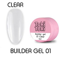 Builder Gel Toki-Toki №01 Clear 5 ml